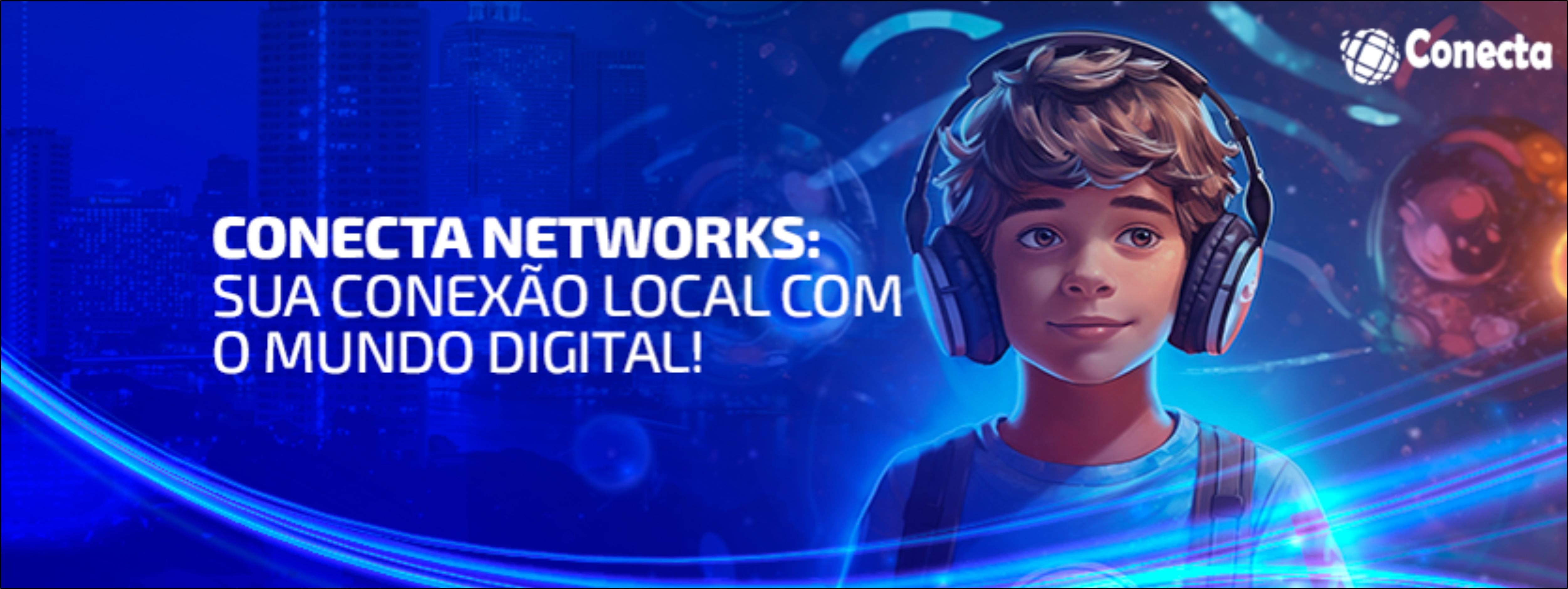 Banner promocional internet gamer